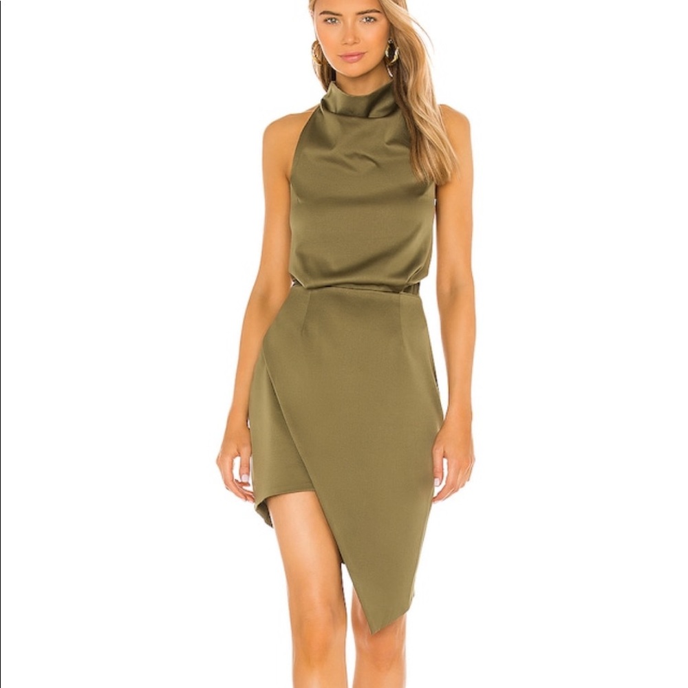 ELLIATT Camo Dress in Khaki